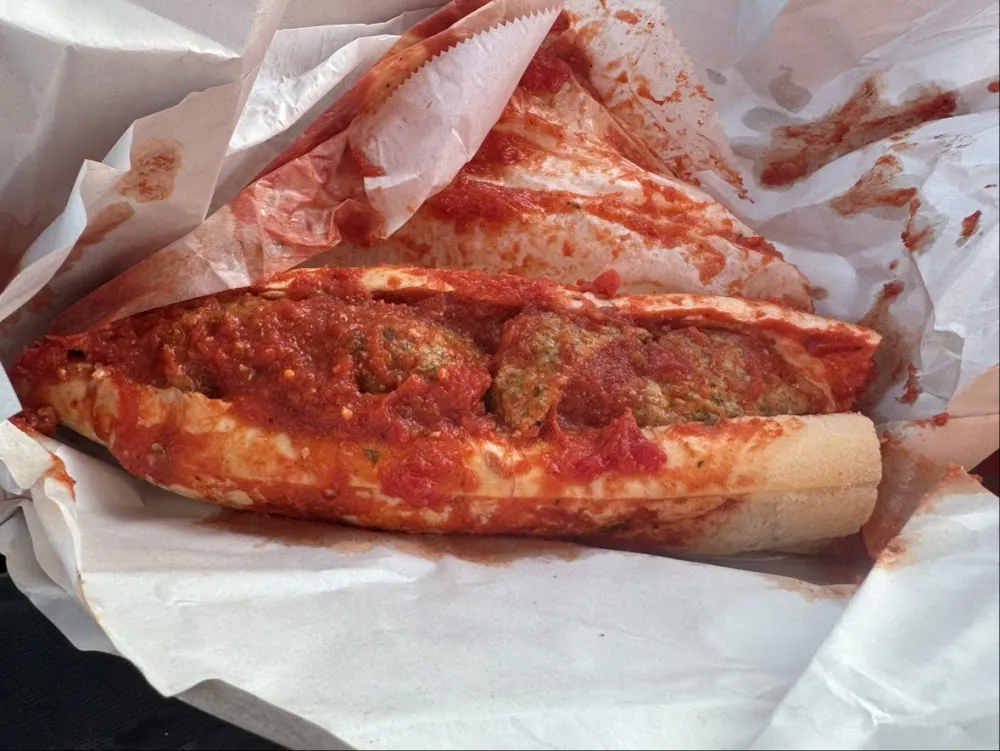 Meatball Parmigiana Sub